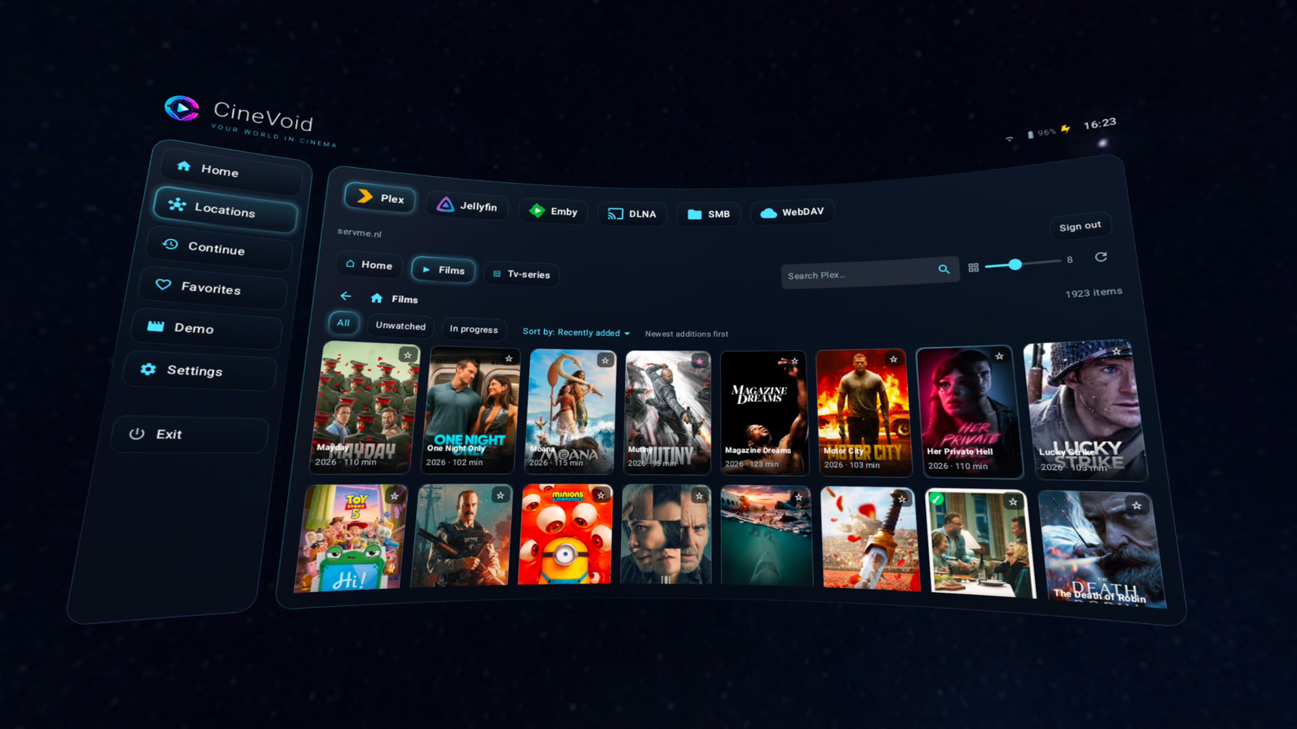Plex library